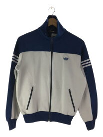 【中古】adidas◆ジャージ/3/ポリエステル/NVY【メンズウェア】