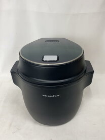 【中古】recolte◆炊飯器 RCR-1(BK)【家電・ビジュアル・オーディオ】