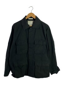 【中古】WTAPS◆ミリタリージャケット/2/コットン/BLK/WVDT-SHM03/JUNGLE LS SHIRT NYCO RIPST【メンズウェア】