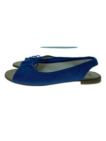 【中古】repetto◆サンダル/38/BLU【シューズ】