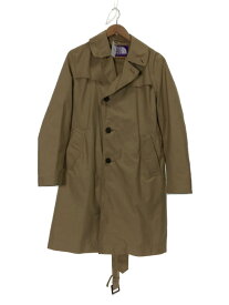 【中古】THE NORTH FACE PURPLE LABEL◆トレンチコート/S/ポリエステル/BEG/np2800n【メンズウェア】