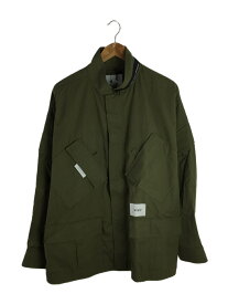 【中古】WTAPS◆22SS/CONCEAL JACKET COPO. WEATHER/ジャケット/3/カーキ/221BRDT-JKM03【メンズウェア】