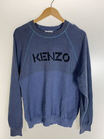 【中古】KENZO◆セーター(薄手)/S/ウール/BLU/FC55PU6843LB【メンズウェア】