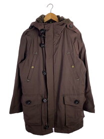 【中古】BURBERRY LONDON◆モッズコート/L/ポリエステル/BRW/A1C77-422-19【メンズウェア】