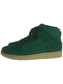 【中古】NIKE SB◆シューズ/US9/グリーン/dq4489-300/Dunk High Pro Decon Gorge Green【シューズ】