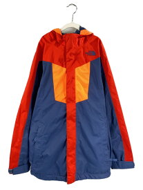 【中古】THE NORTH FACE◆ジャケット/L/ポリエステル/RED/4501456568【キッズ】