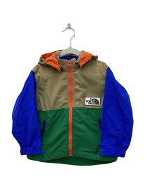 【中古】THE NORTH FACE◆ジャケット/90cm/ナイロン/マルチカラー/NPB22212/Grand Compact Jacket/ワッペン【キッズ】