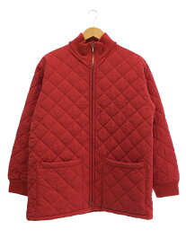 【中古】EVISU◆キルティングジャケット/38/RED/背面カモメ刺繍/【メンズウェア】
