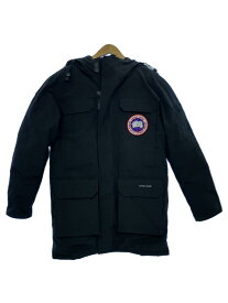 【中古】CANADA GOOSE◆Citadel Parka Fusion Fit/ダウンジャケット/L/ポリエステル/BLK/4567MA【メンズウェア】