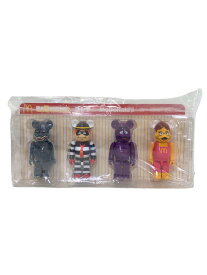 【中古】MEDICOM TOY◆BEARBRICK/Mcdonalds×BEABRICK/ゴジラVSマクドナルド/4PCE SET【ホビー】