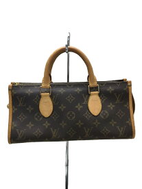 【中古】LOUIS VUITTON◆ポパンクール_モノグラム_BRW/PVC/BRW【バッグ】