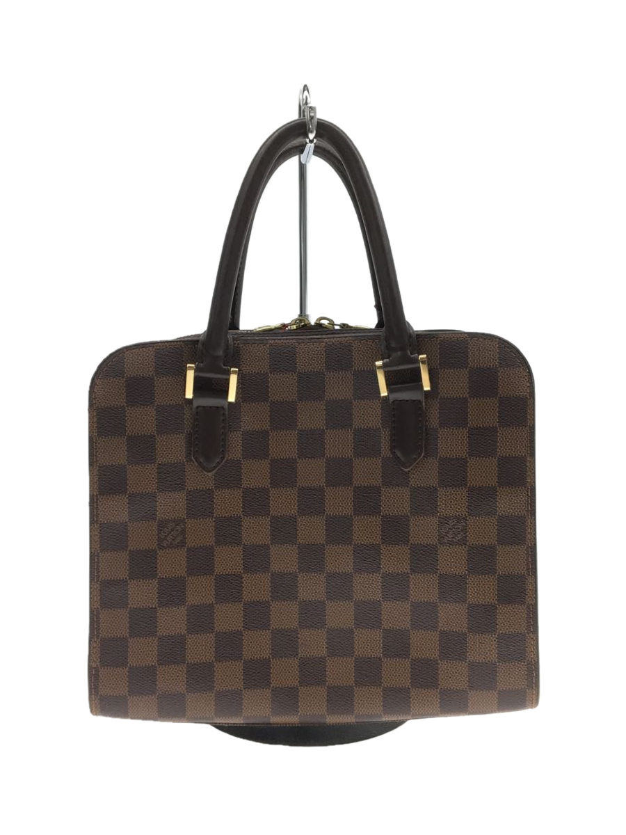 Used Louis Vuitton Triana Damier Ebene Brw/Pvc/Brw Bag