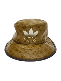 【中古】GUCCI◆ハット/L/ポリエステル/マルチカラー/メンズ/696484/クリスタルバケットハット/【服飾雑貨他】