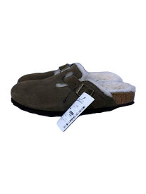 【中古】BIRKENSTOCK◆サンダル/23cm/KHK/スウェード【シューズ】