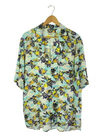 【中古】sulvam◆Short sleeve ALOHA shirt/アロハシャツ/M/レーヨン/ホワイト/花柄【メンズウェア】