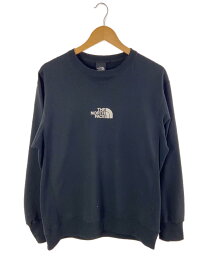 【中古】THE NORTH FACE◆MOUNTAIN TEKSWEATER HOODIE_マウンテンテックセーター フーディー/L/ポリエステル/BLK【メンズウェア】