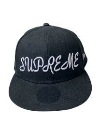 【中古】Supreme◆23SS/Script New Era/キャップ/7 1/4/ブラック/メンズ【服飾雑貨他】