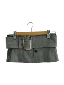 【中古】UJOH◆レディース衣料/2/コットン/GRY/無地/U783-A01-102【レディースウェア】