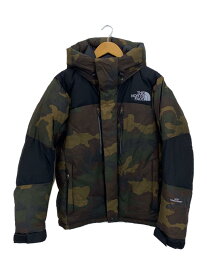 【中古】THE NORTH FACE◆ダウンジャケット/M/ナイロン/GRN/カモフラ/ND91845【メンズウェア】