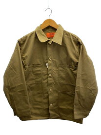 【中古】UNIVERSAL OVERALL◆カバーオール/M/ポリエステル/BEG/無地/U7434225【メンズウェア】