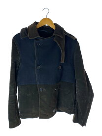 【中古】ANN DEMEULEMEESTER◆コート/XS/ウール/BRW/無地/21-01-422003【メンズウェア】