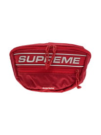 【中古】Supreme◆ウエストバッグ/ナイロン/RED/23AW/waist bag【バッグ】