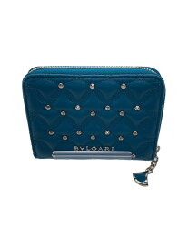 【中古】BVLGARI◆コインケース/レザー/BLU/レディース/FG・K17・285720【服飾雑貨他】