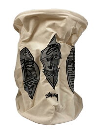 【中古】STUSSY◆インテリア雑貨/BEG/LAUNDRY BAG/ランドリーバッグ【インテリア小物・日用雑貨】