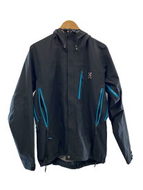 【中古】HAGLOFS◆PROOFJACKET/マウンテンパーカ/S/ポリエステル/ブラック/1039036【メンズウェア】