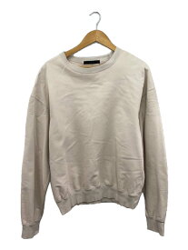 【中古】SOPHNET.◆20AW/WIDE CREWNECK SWEAT/スウェット/S/コットン/BEG/無地/SOPH-202066【メンズウェア】