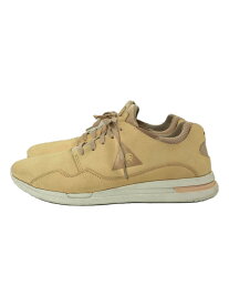 【中古】le coq sportif◆ローカットスニーカー/44/BEG/レザー/1720245//【シューズ】