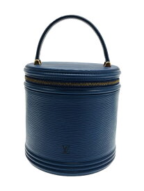 【中古】LOUIS VUITTON◆カンヌ_エピ_NVY/レザー/BLU【バッグ】