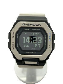 【中古】CASIO◆クォーツ腕時計_G-SHOCK/デジタル/ラバー/WHT/GBX-100-7JF【服飾雑貨他】