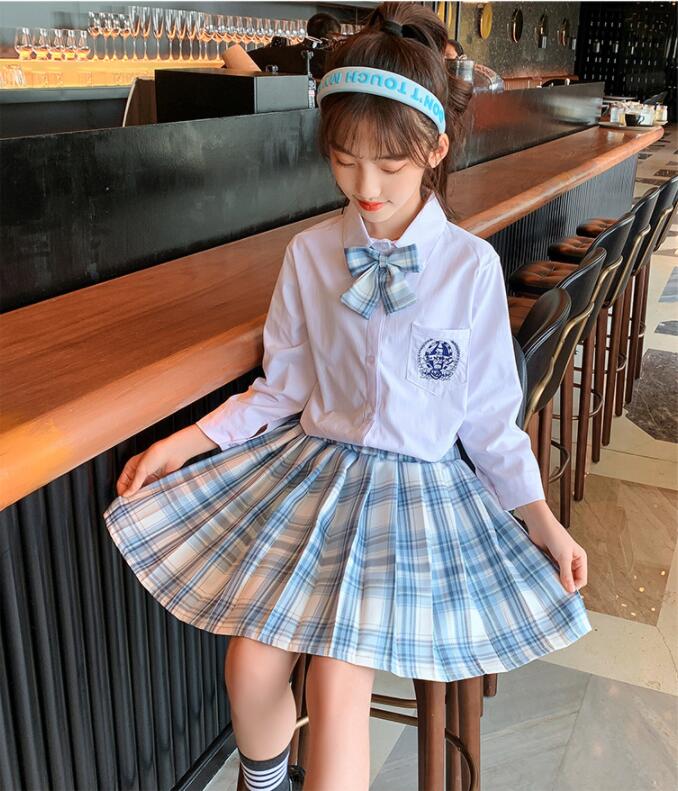 楽天市場】女の子入学式制服 長袖3点セット JK制服 フォーマル 学生服