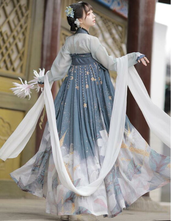 楽天市場】中華風コスプレ漢服 刺繍チャイナ服中華ドレスプリント華流 
