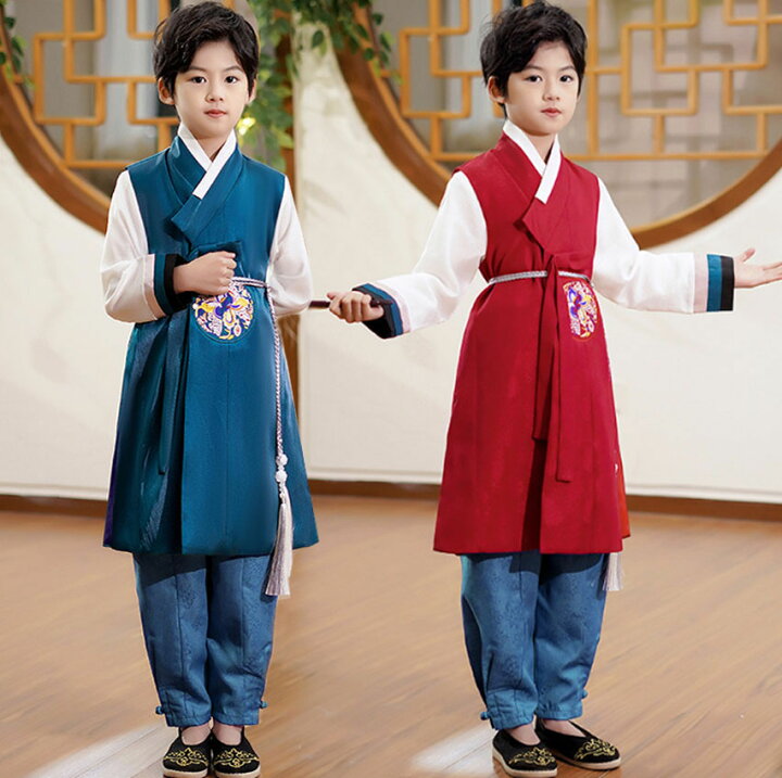 楽天市場】子供韓服 チマチョゴリ キッズ パジチョゴリ 男の子 韓国 