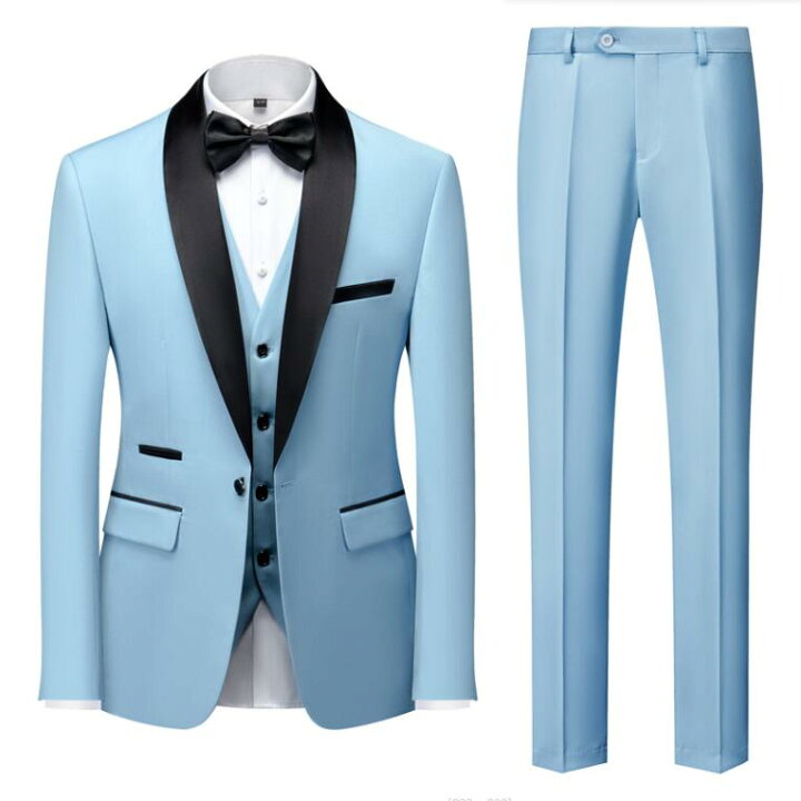 楽天市場】タキシード3点セット メンズ紳士服 メンズスーツ 