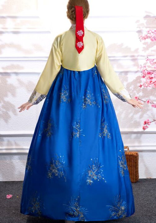 楽天市場】韓服 チマチョゴリ 韓国民族衣裳 舞台 ステージ ダンス 衣装  