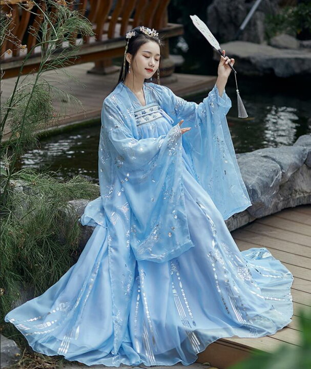 楽天市場】5色 唐装漢服 中華服舞台服装 華流ステージコスプレ衣装 