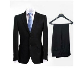 スーツ セットアップ メンズ 2ツボタン ビジネススーツ スリムスーツ ウォッシャブルスラックス ブラック ネイビー 黒 紺　送料無料