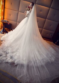 楽天市場 ウェディングベール ロングの通販