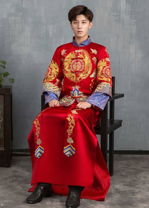楽天市場】中華服 メンズ用 上下二点セット チャイナ服 男性華流 