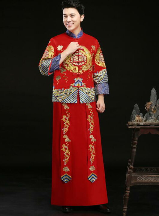楽天市場】中華服 メンズ用 上下二点セット チャイナ服 男性華流 