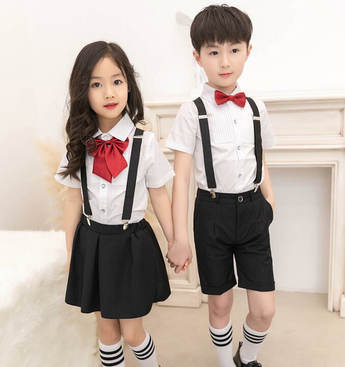 楽天市場】子供ダンス衣装 スーツ5点セット 夏 礼服 スーツ キッズ  