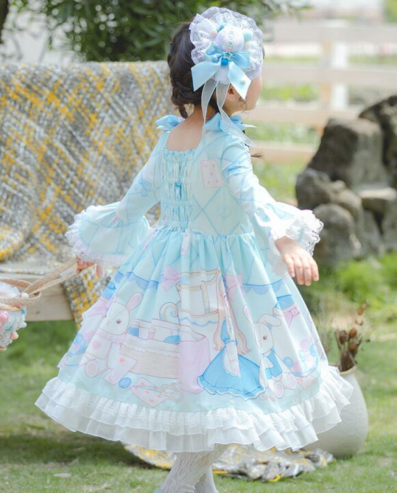 楽天市場】子供ドレス 女の子 ロリータドレス ゴスロリ&ロリータ 