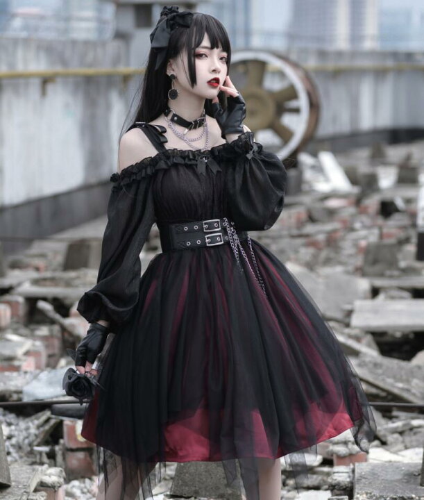 楽天市場】ワンピース ロリータ ゴシック＆ロリータ服 長袖 ロリータ  