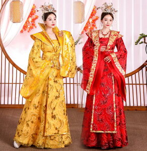 コスプレ 中華服 ハロウィン チャイナ服 女性 大人 華やか 中華衣装 中国古代宮廷 皇后 貴妃 お姫様 コスチューム 中国伝統ウェディングドレス 刺繍 スパンコール 豪華 中華ドレス 華流 舞台