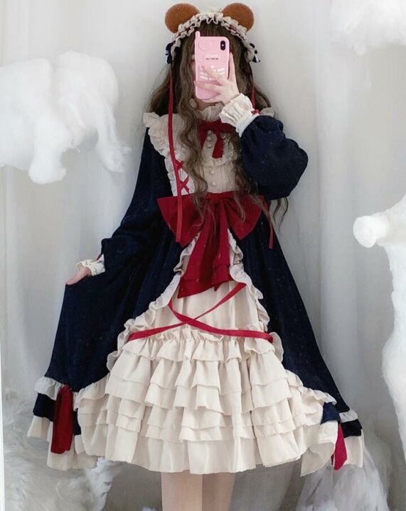 楽天市場】ロリータドレス ワンピース お姫様 ドレス ゴスロリ 