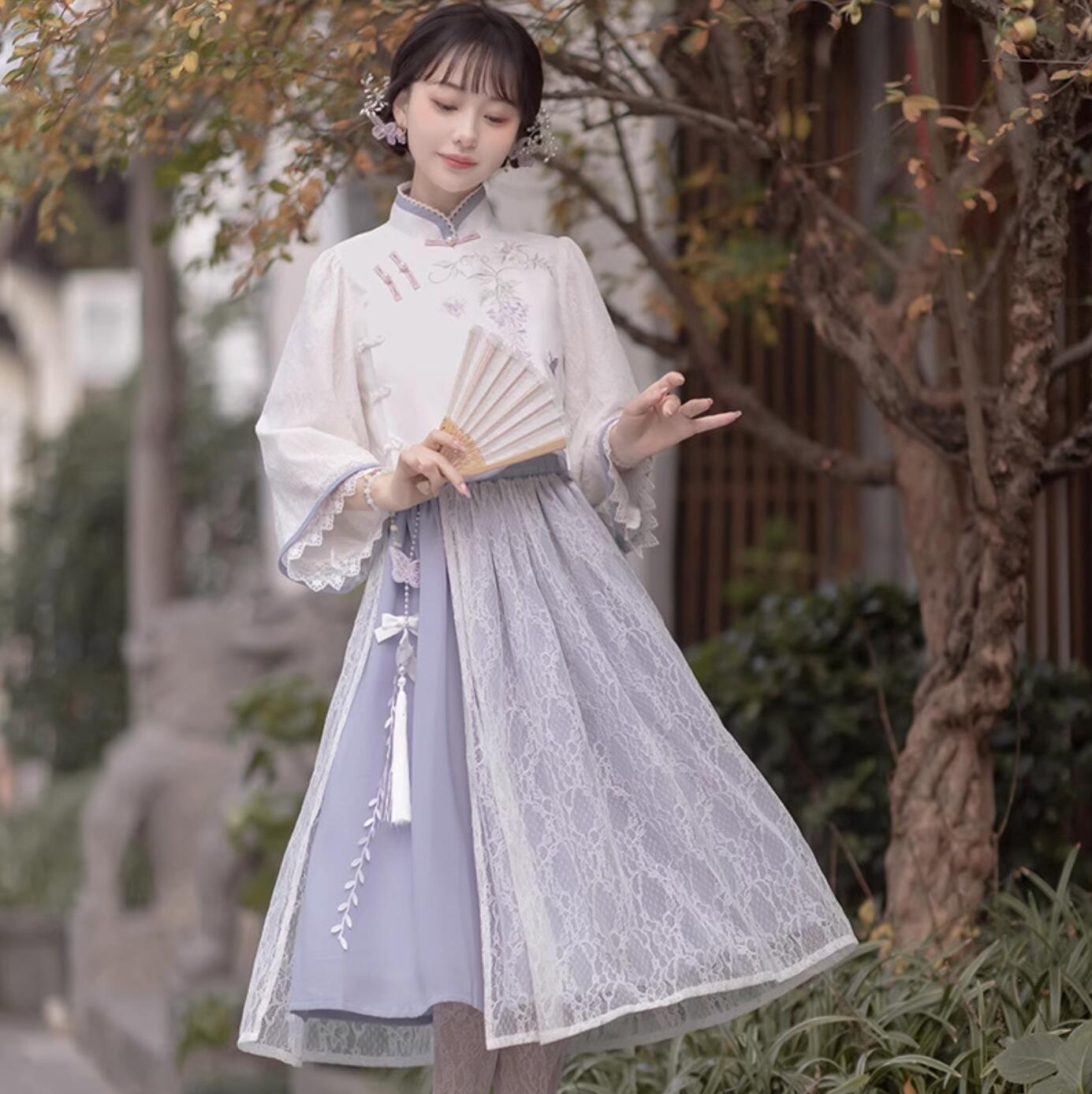 楽天市場中華衣装 改良中華ドレス 七分袖チャイナ服＋ミドル丈