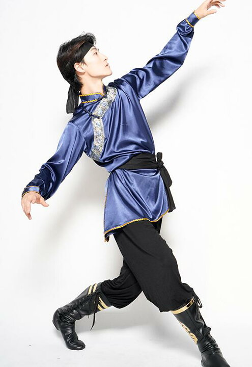 楽天市場】モンゴル舞踊 お箸の踊り ダンス衣装 メンズ 中華 民族風 